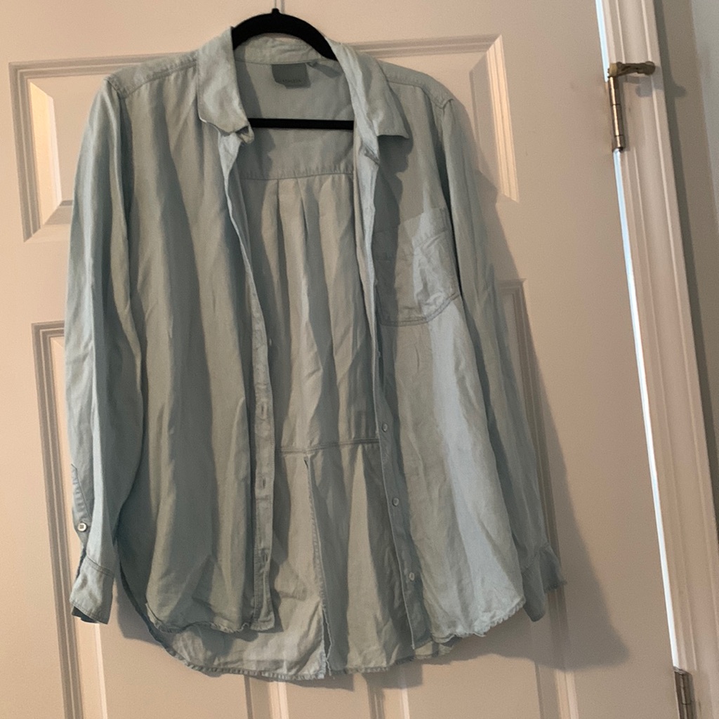 Athleta Super Soft Button Down